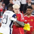 Garnacho explotó en ira tras perder la Europa League en Manchester United: 