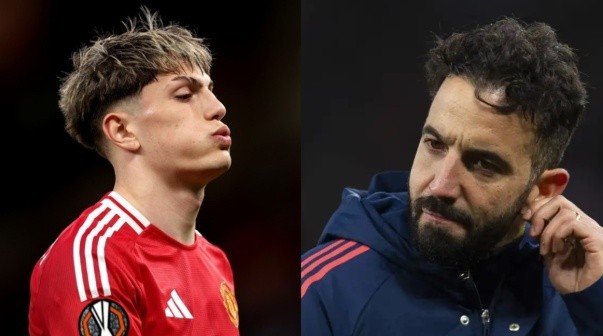 Filtraron una fuerte amenaza del DT del Manchester United a Alejandro Garnacho: 