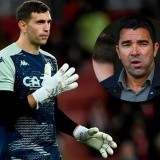 Deco contestó si el Dibu Martínez será refuerzo del Barcelona: 