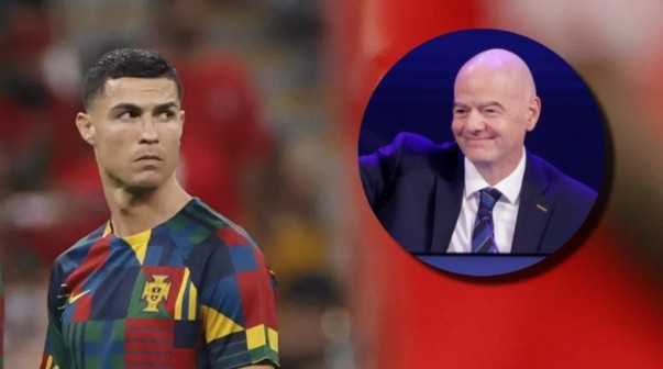 Infantino tiró la bomba sobre Cristiano Ronaldo y el Mundial de Clubes: 
