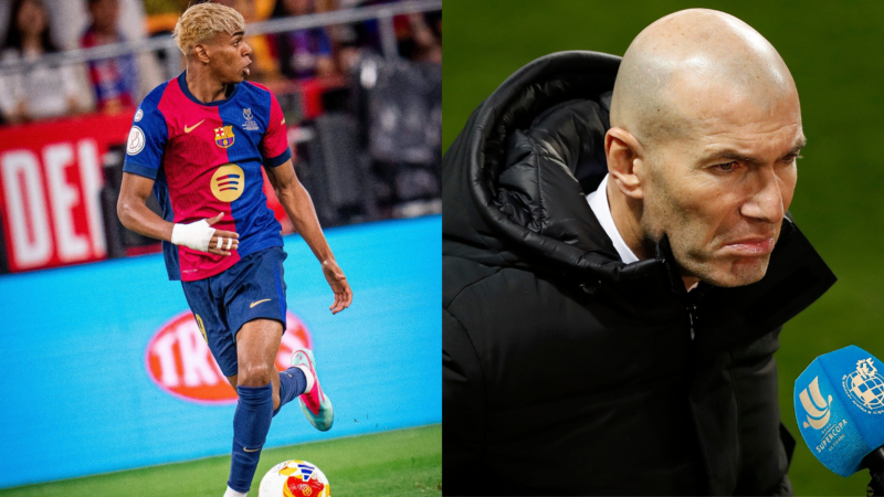 Zidane no se calló nada sobre Lamine Yamal Zidane no se calló nada sobre Lamine Yamal