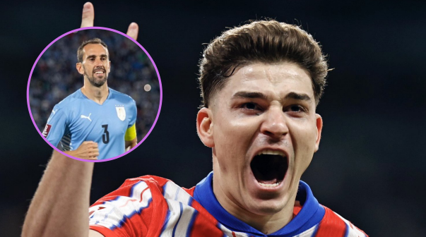 Godín fue contundente con Julián Álvarez en Atlético Madrid: 