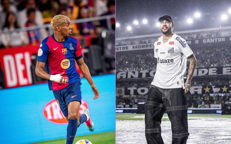 Neymar y Lamine Yamal se juntarán en Brasil Neymar y Lamine Yamal se juntarán en Brasil