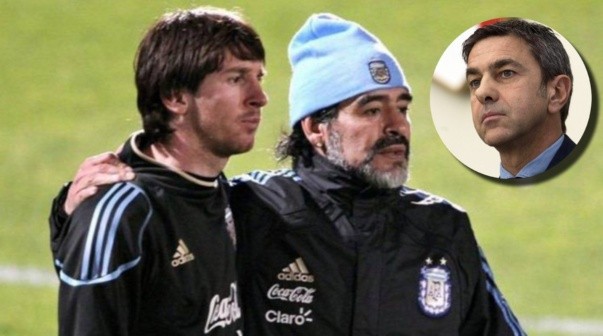 Costacurta eligió al mejor de la historia entre Messi y Maradona: 