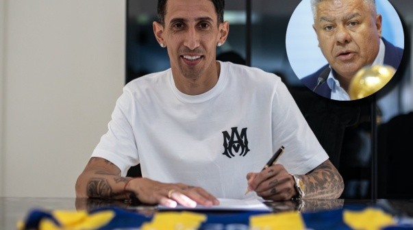 La fuerte frase de Di María sobre Chiqui Tapia por la polémica de Rosario Central: 