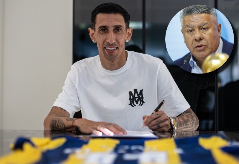 La fuerte frase de Di María sobre Chiqui Tapia por la polémica de Rosario Central La fuerte frase de Di María sobre Chiqui Tapia por la polémica de Rosario Central