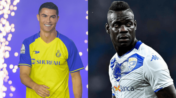 Mario Balotelli apuntó contra Cristiano Ronaldo: 