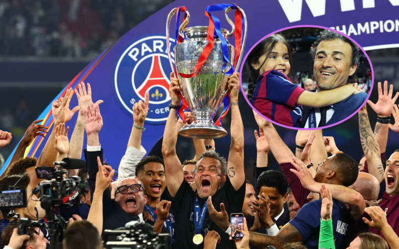 Luis Enrique recordó a su hija tras ganar la Champions League con PSG Luis Enrique recordó a su hija tras ganar la Champions League con PSG