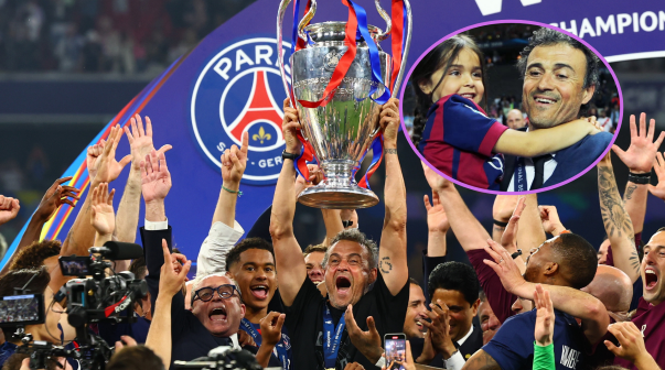 Luis Enrique recordó a su hija tras ganar la Champions League con PSG: 