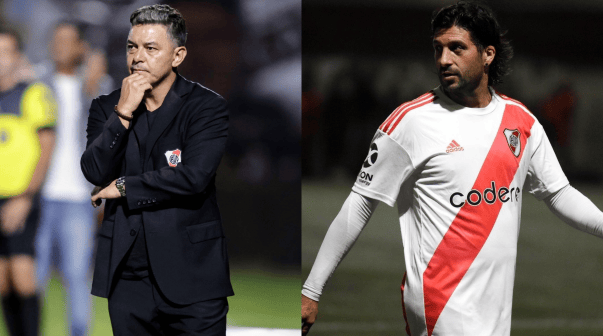 El Chori Domínguez, sincero con Gallardo en River: 