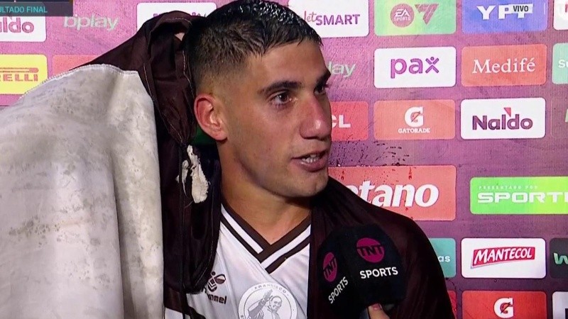Leonel Picco, picante extasiado por el título que ganó con Platense a Huracán 