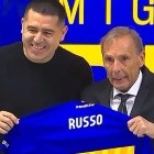 El especial mensaje de Riquelme a Russo en Boca: 