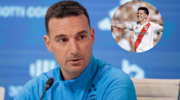 Mastantuono se plantó con Scaloni antes del Mundial: 