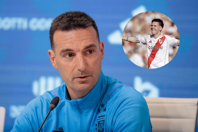 Scaloni, contundente con Mastantuono tras su debut en la Selección Scaloni, contundente con Mastantuono tras su debut en la Selección