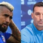 La respuesta de Scaloni a Vidal antes de Argentina vs. Chile: 