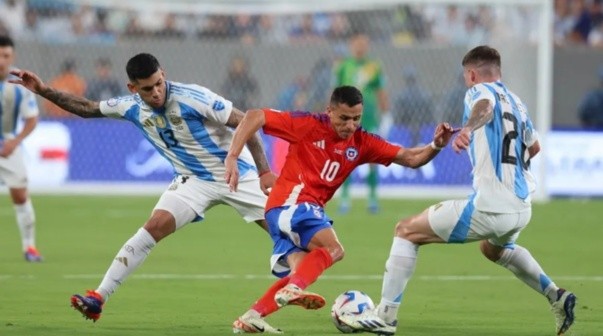 Picante palito desde la Selección de Chile: 