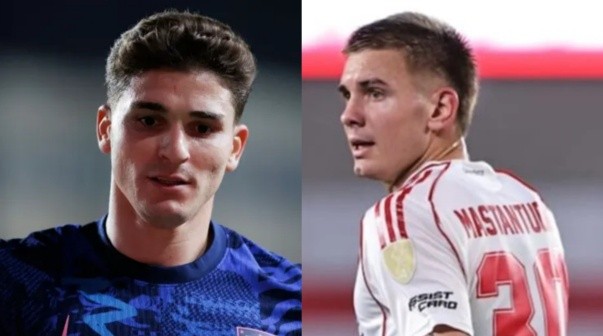 Julián Álvarez, tajante con Mastantuono tras su salida de River: 