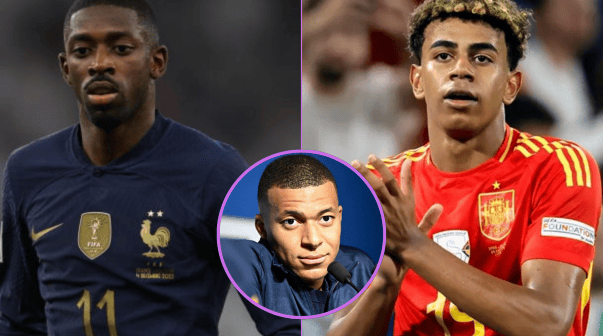 ¿Lamine Yamal u Ousmane Dembélé? La picante respuesta de Kylian Mbappé: 