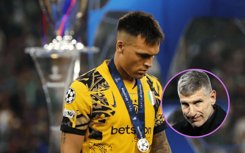 Palermo apuntó a Lautaro Martínez tras perder la final de la Champions con Inter Palermo apuntó a Lautaro Martínez tras perder la final de la Champions con Inter