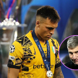 Palermo sorprendió sobre Lautaro Martínez tras perder la final de la Champions: 