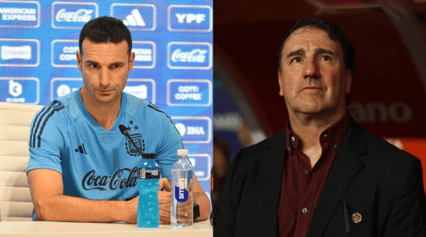 Scaloni, sin vueltas sobre el DT de Colombia: 