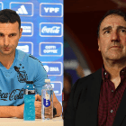 Scaloni, sin vueltas sobre el DT de Colombia: 