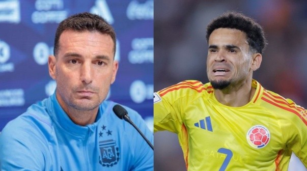 Luis Díaz no se calló sobre Scaloni luego del cruce en Argentina-Colombia: 