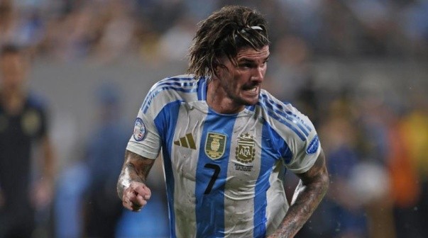 La picante chicana de De Paul contra un ex Boca: 