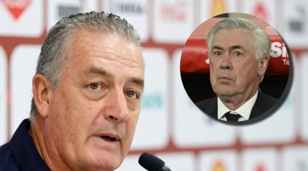La respuesta de Alfaro tras perder contra Ancelotti en Brasil: 