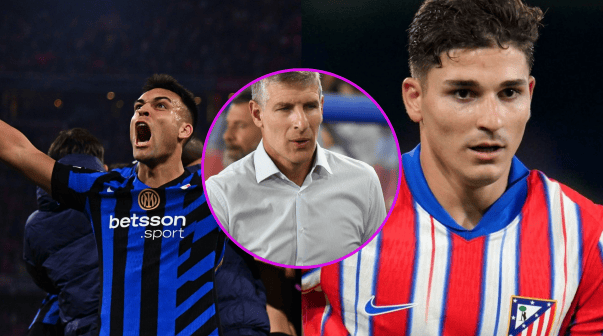 Palermo eligió entre Lautaro Martínez y Julián Álvarez: 