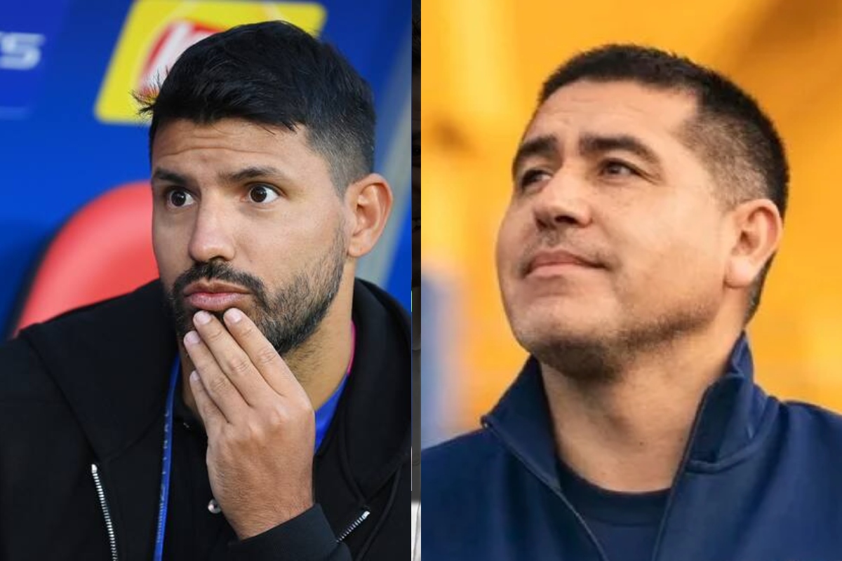 Agüero le tiró un palito a Riquelme en la previa de Boca vs. Benfica: 