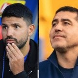 Agüero le tiró un palito a Riquelme en la previa de Boca vs. Benfica: 