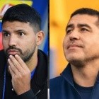 Agüero le tiró un palito a Riquelme en la previa de Boca vs. Benfica: 