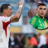 La chicana de Dibu Martínez a Di María por su gol a Boca: 