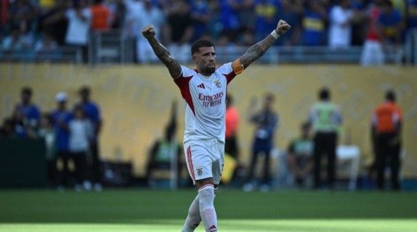 Tras su gol a Boca en el Mundial de Clubes, Benfica confirmó el futuro de Nicolás Otamendi