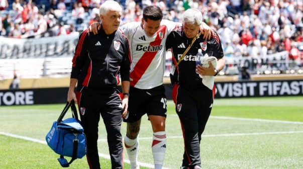 Lo sufre Gallardo: se confirmó la lesión de Driussi en River