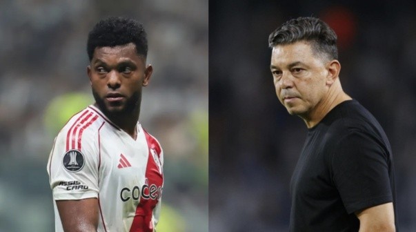 Gallardo le contestó a Borja en River tras los rumores de salida: 