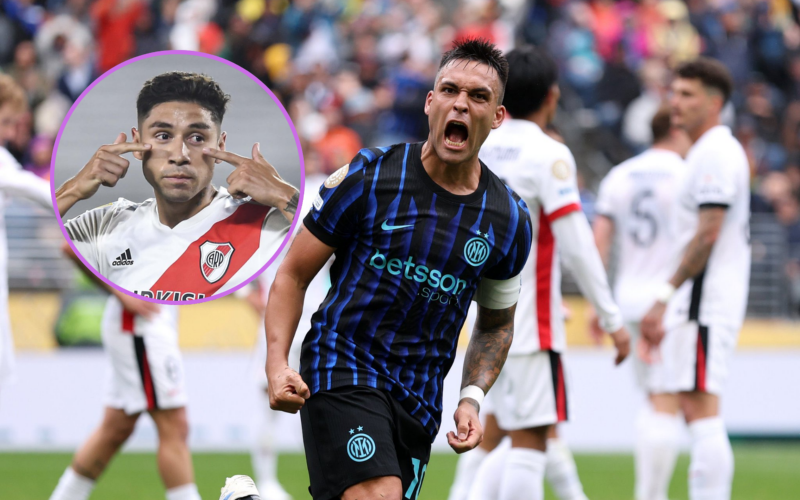Tras el empate de River, Montiel advirtió a Lautaro Martínez Tras el empate de River, Montiel advirtió a Lautaro Martínez