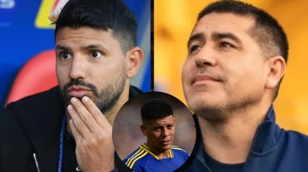 Agüero volvió a apuntarle a Riquelme por la situación de Rojo en Boca: 