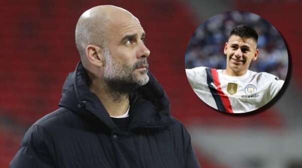 Guardiola, contundente con Echeverri tras su primer gol en el City: 