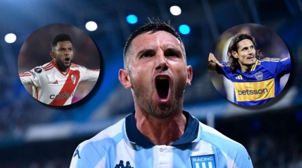 Maravilla Martínez eligió el mejor entre Edinson Cavani y Miguel Borja