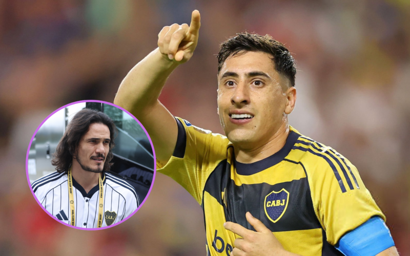 Cavani le contestó a Merentiel por la capitanía y sorprendió en Boca Cavani le contestó a Merentiel por la capitanía y sorprendió en Boca