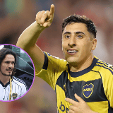 Cavani le contestó a Merentiel por la capitanía y sorprendió en Boca: 