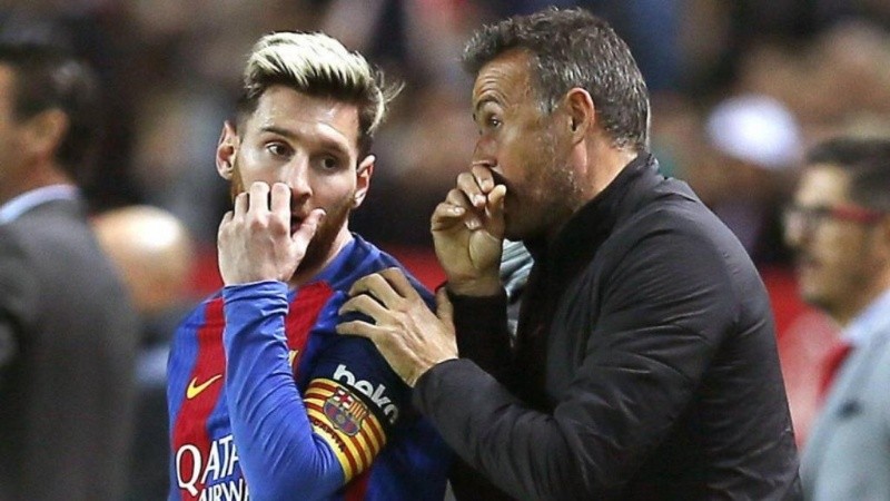 Luis Enrique no se calló nada y fue categórico con Lionel Messi Luis Enrique no se calló nada y fue categórico con Lionel Messi