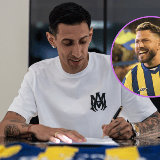 Fatura Broun no se calló nada sobre la vuelta de Di María a Rosario Central: 
