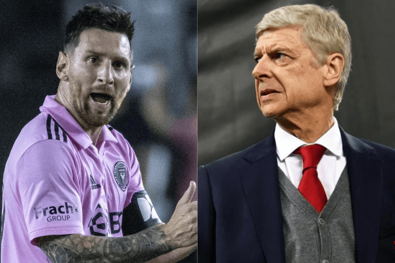 Arsene Wenger le apuntó a Messi en el Mundial de Clubes Arsene Wenger le apuntó a Messi en el Mundial de Clubes