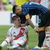 Tras el Inter - River, Lautaro Martínez sentenció a Mastantuono: 