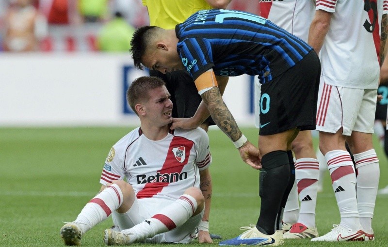 Tras el Inter - River, Lautaro Martínez sentenció a Mastantuono Tras el Inter - River, Lautaro Martínez sentenció a Mastantuono
