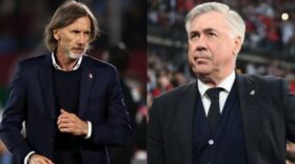 Gareca se plantó y le apuntó a Ancelotti en Brasil: 