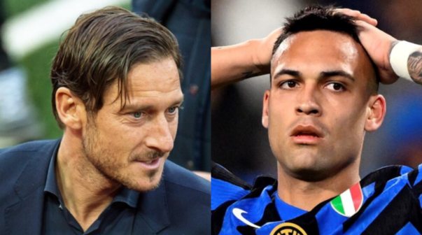 Totti apuntó sin vueltas contra Lautaro Martínez en Inter: 
